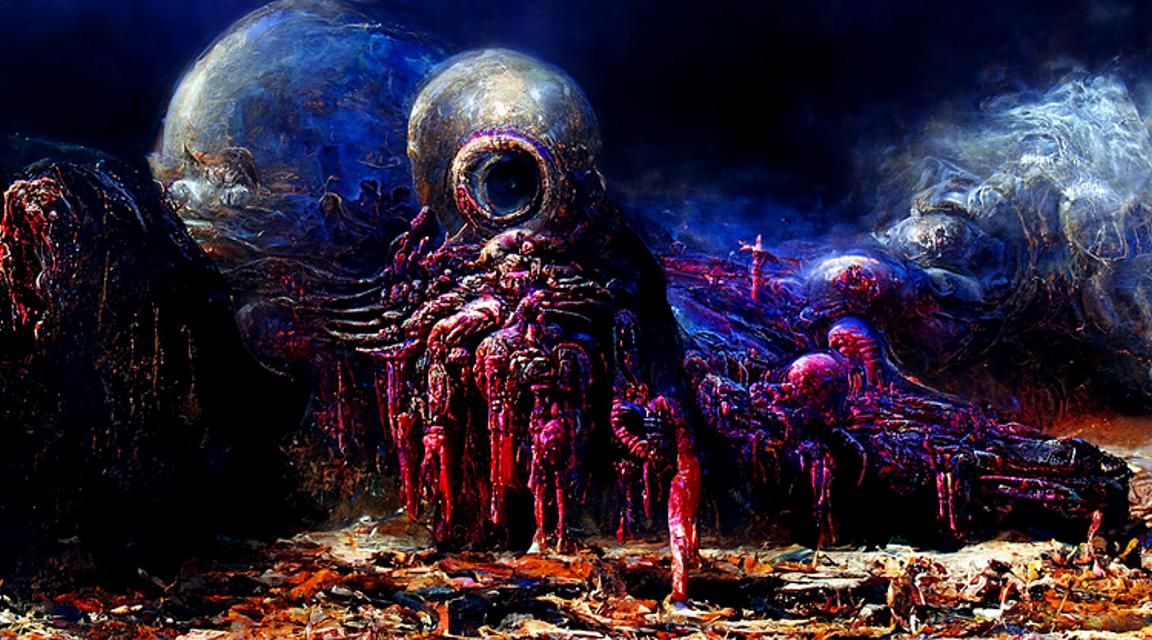Dying God Infests Flesh: A Biopunk Horror