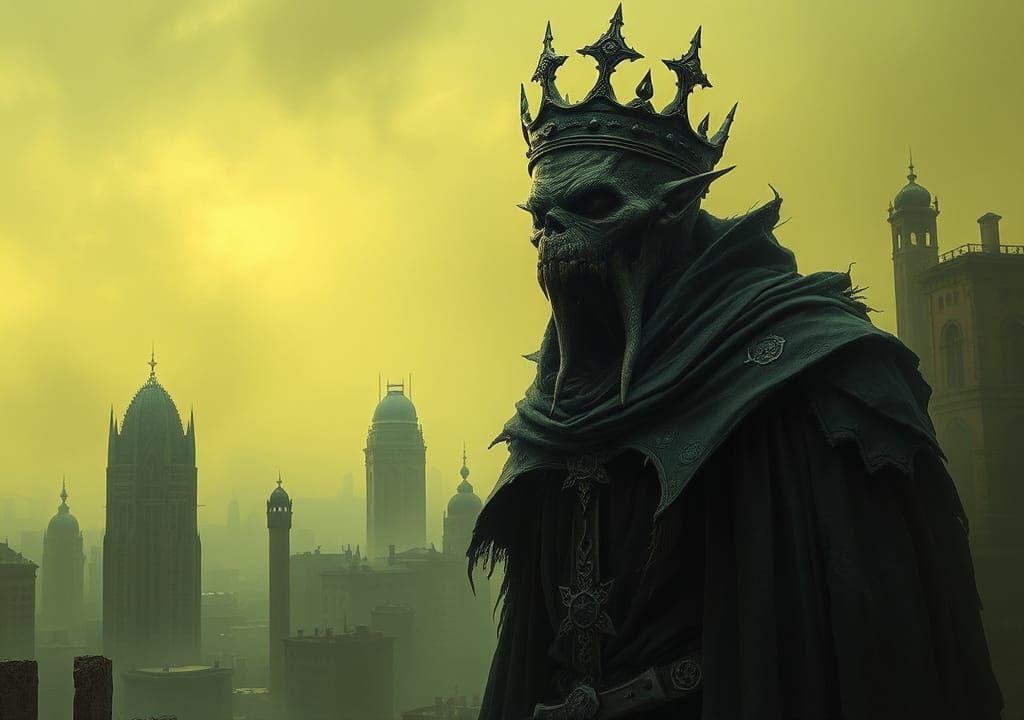 King in Yellow: Cosmic Horror Cityscape