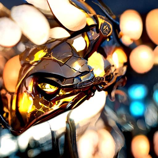 Scorpion MK 11 Portrait in Hyperdetailed Digital Art