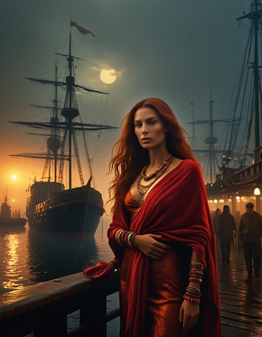 Masterpiece of Chiaroscuro in Warm, Rich Colors