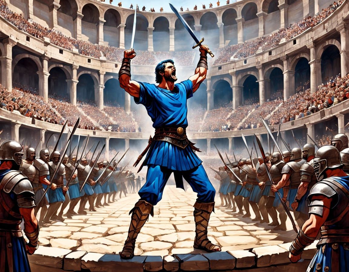 Gladiator Rises to Freedom in Ancient Rome