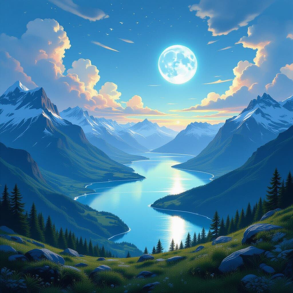 El Sendero de Plata Lunar