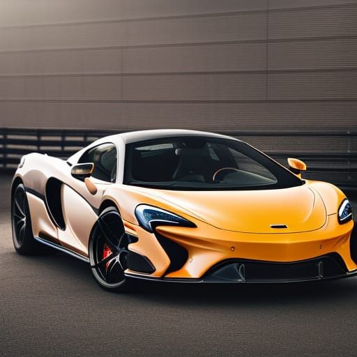 McLaren AMG Car: Professional Photography, Bokeh
