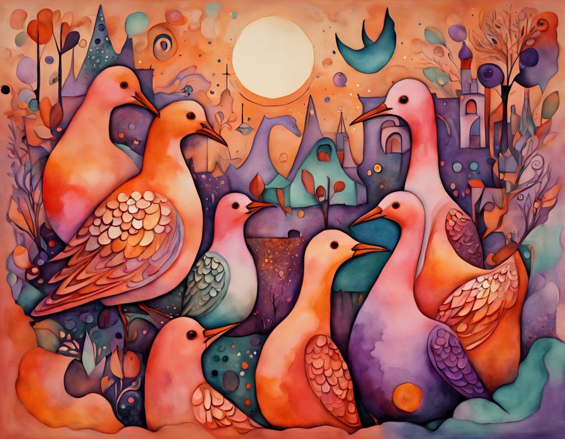 Doves. Doves. Doves...