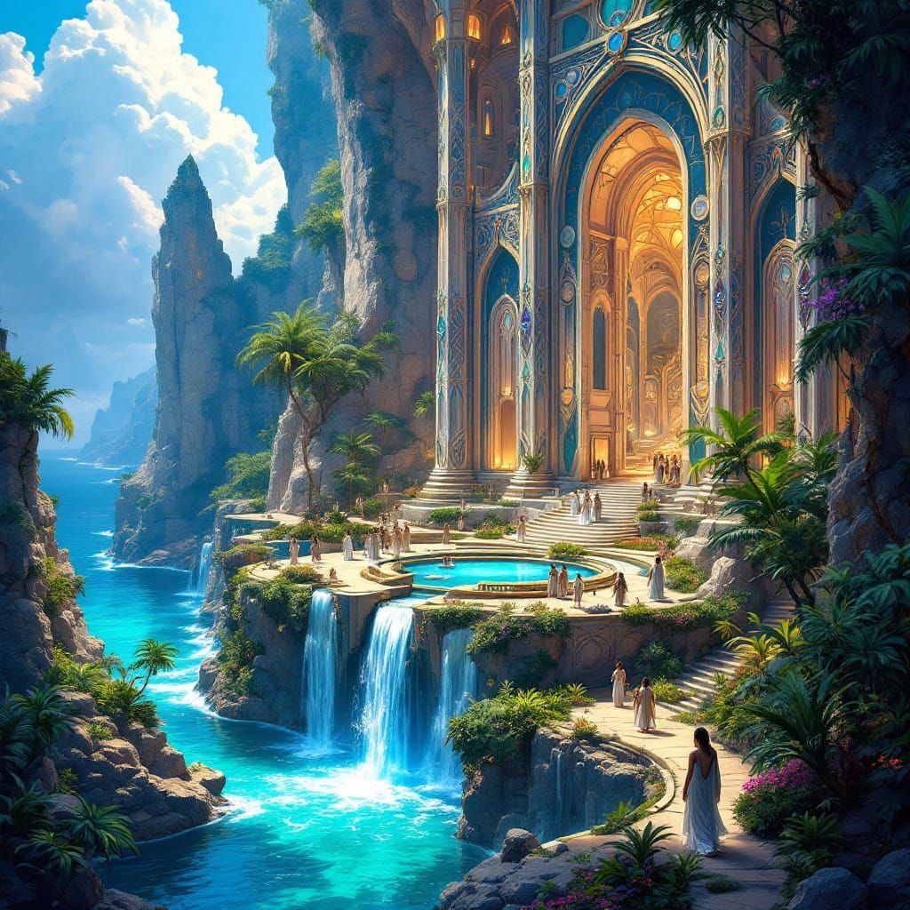 Lemurian city