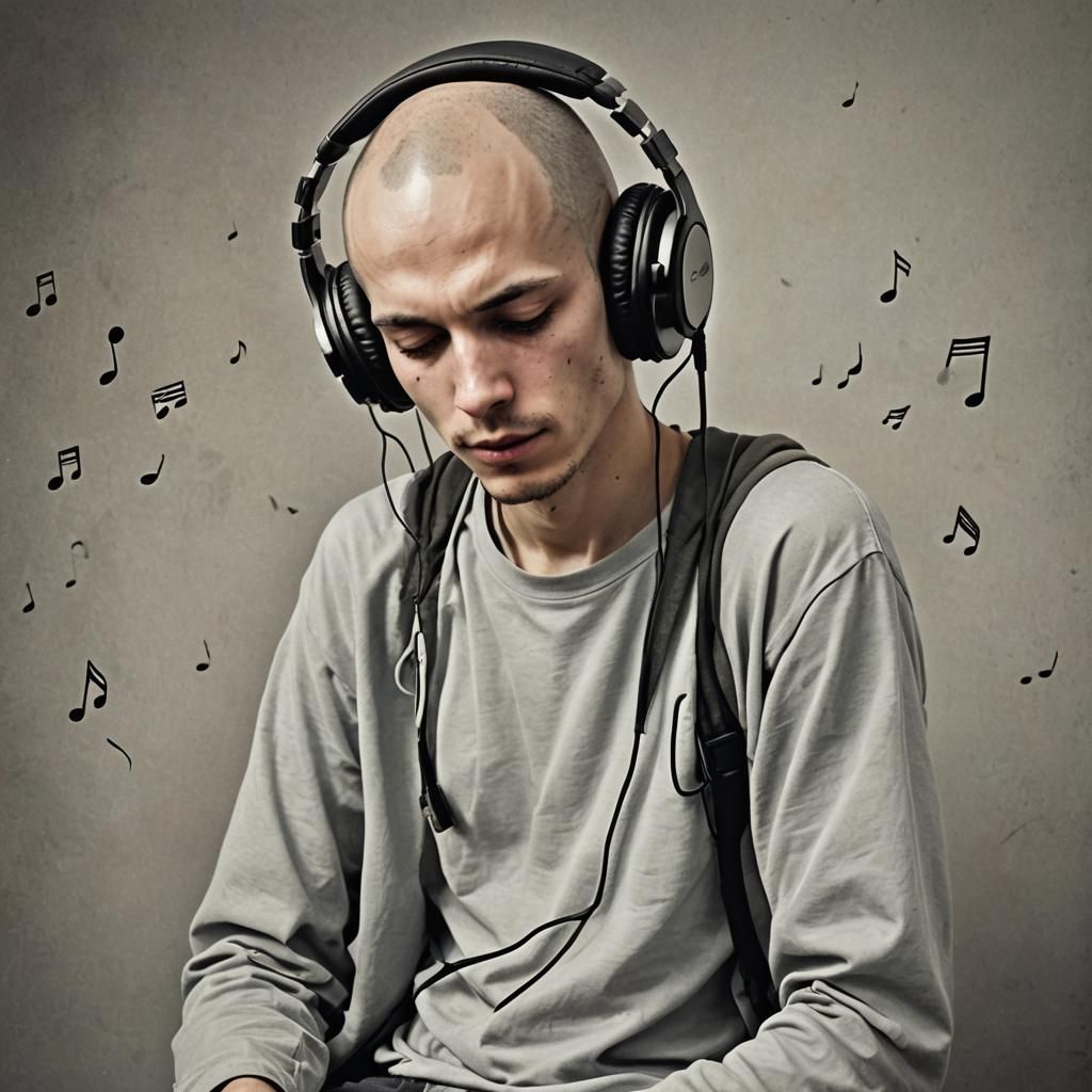 Hopeful Music Dream: Young Patient's Escape