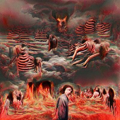 AI Generated Image of Purgatory