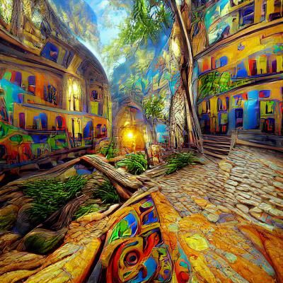 Lost City in Jungle Ruins