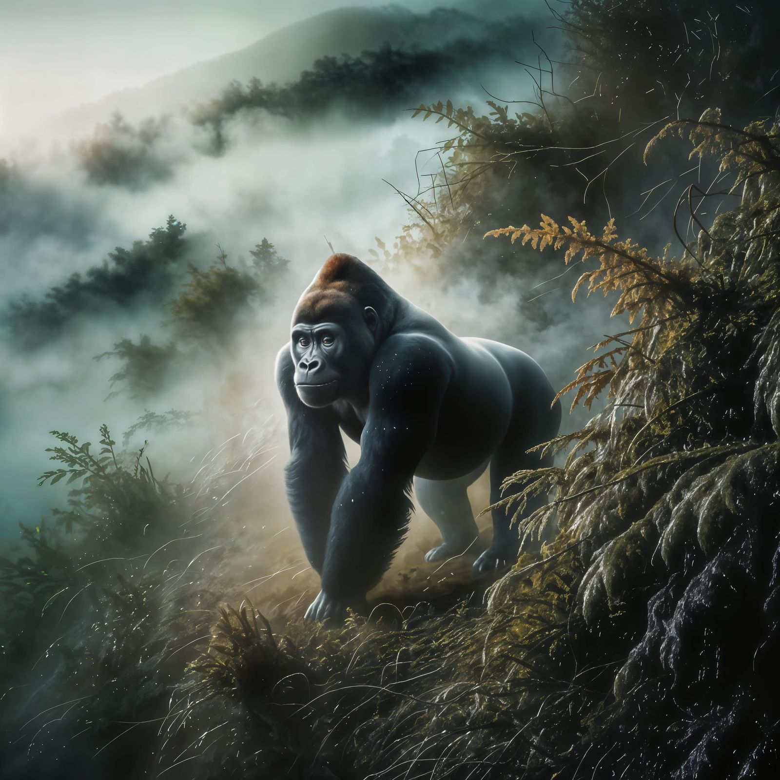 Gorillas in the Mist