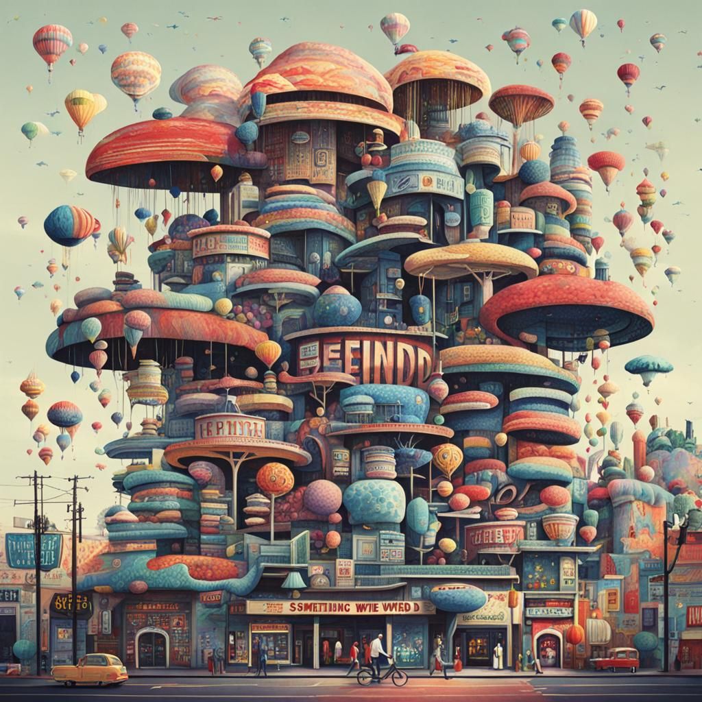 Something Weird Generated by AI