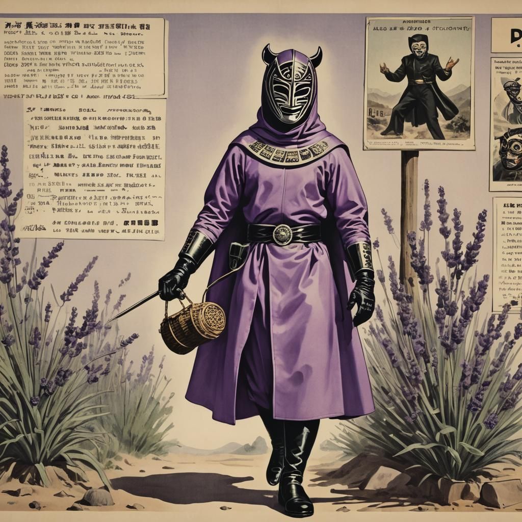 Jaguar-Masked Ninja Spy Awaits Adventure