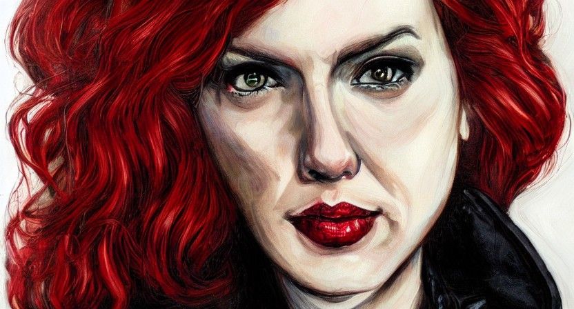 Hyperrealistic Portrait of a Striking Woman
