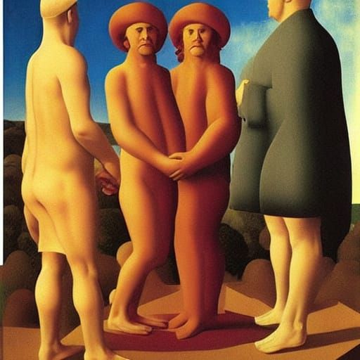 The Number 8 as a Sinful Sausage in Surrealist Art