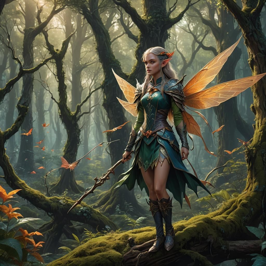 ILEANA ELF (Protector Of Elm Forest)