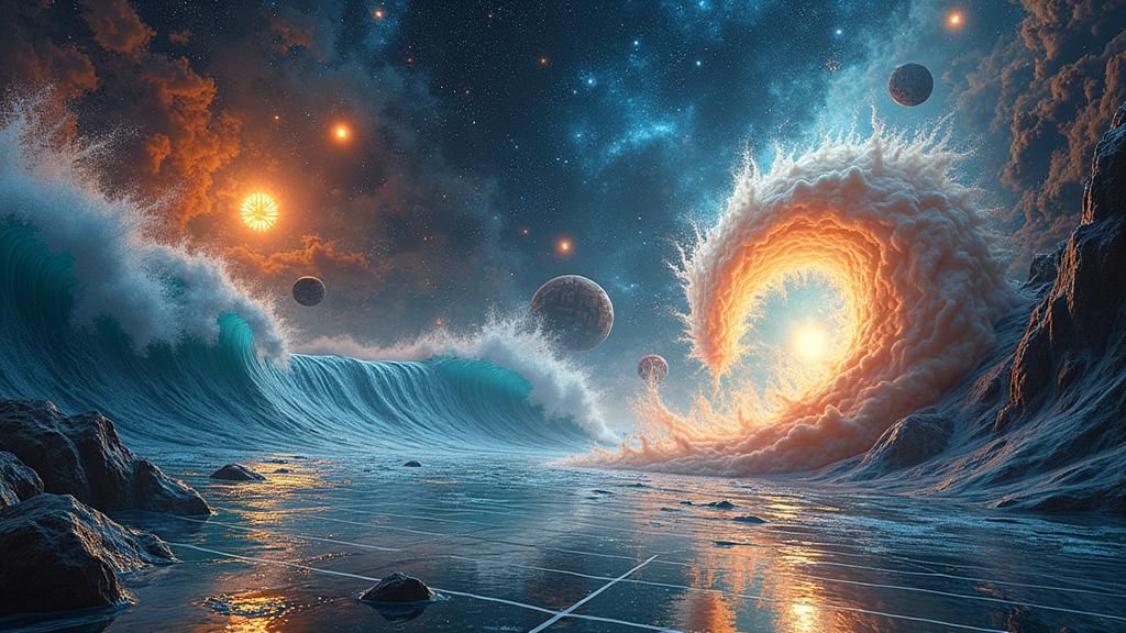 Surreal Physics Concepts Representation