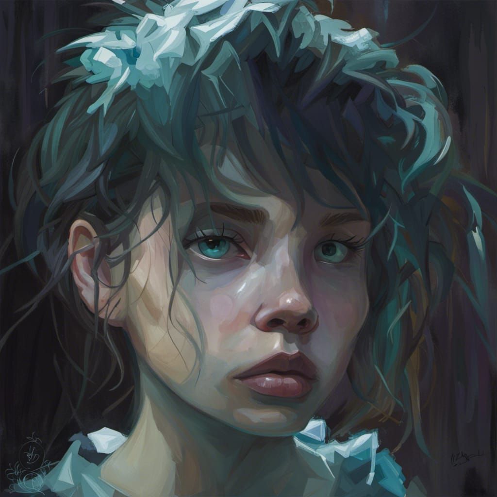 Anthropomorphic Portrait in a Chaotic Garage