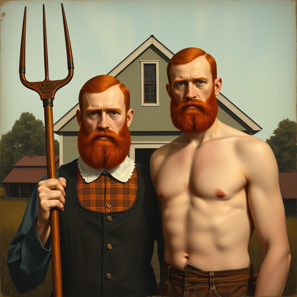 “American Gothic“ (Ginger NSFW Edition)