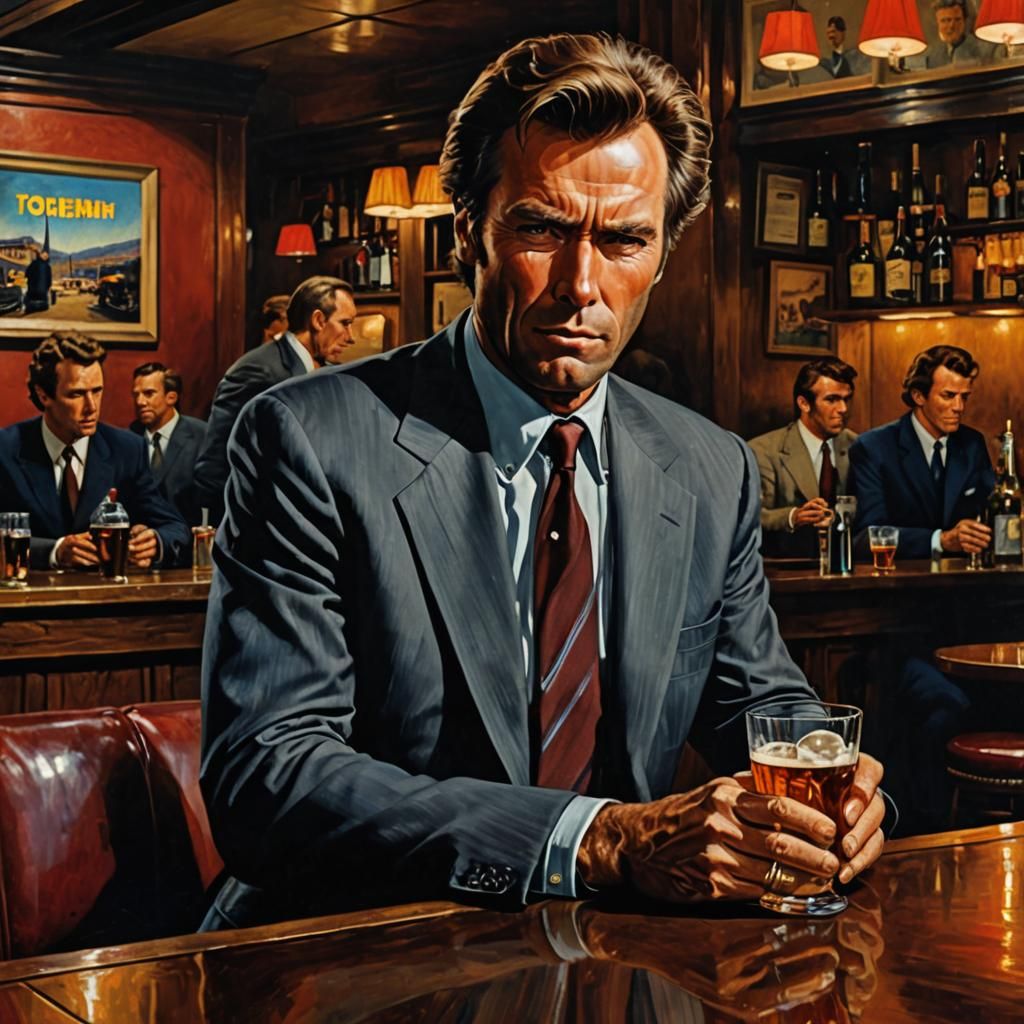 Clint Eastwood as Harry Callahan in Urban Realism