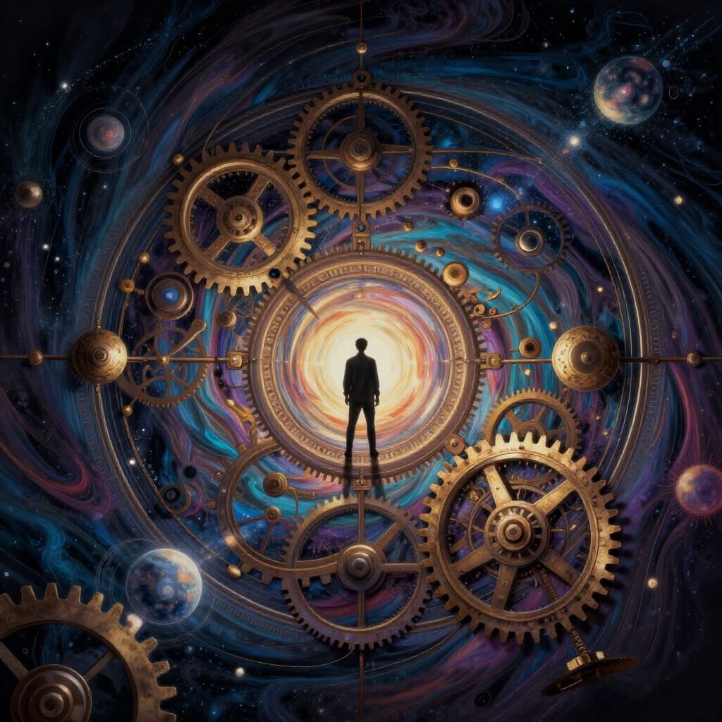 Cosmic Wheel of Time Concept Art