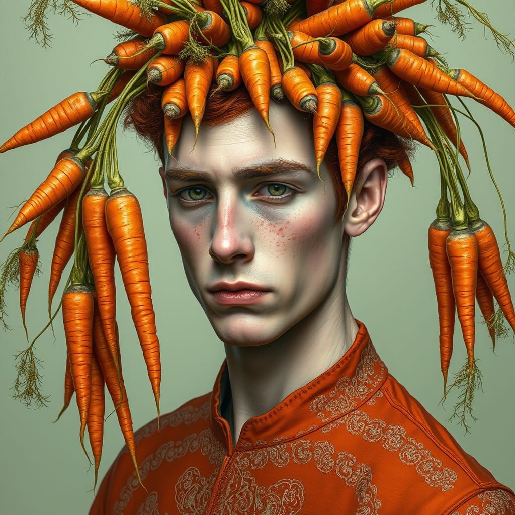 A Handsome Carrot Top