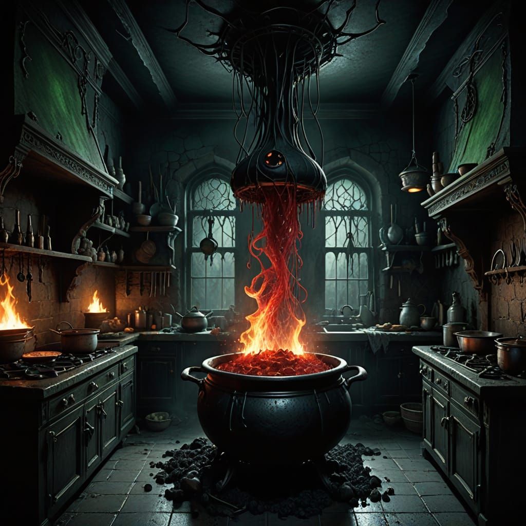 A cursed kitchen
