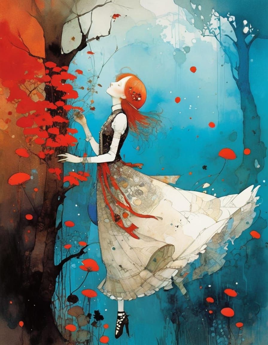 Surrealist Masterpiece in Gothic Style