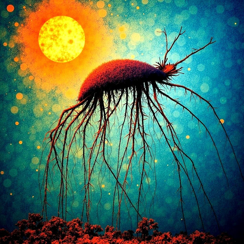 Surreal Creature in Photorealistic Postmodern Style