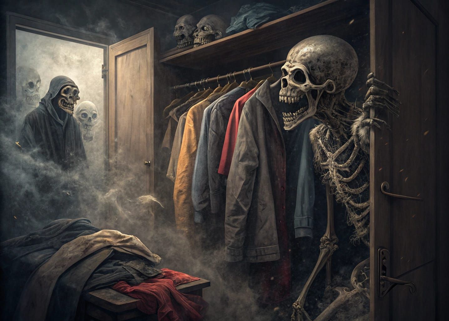 Skeletons Bursting From Closet: Gothic Horror in 8K