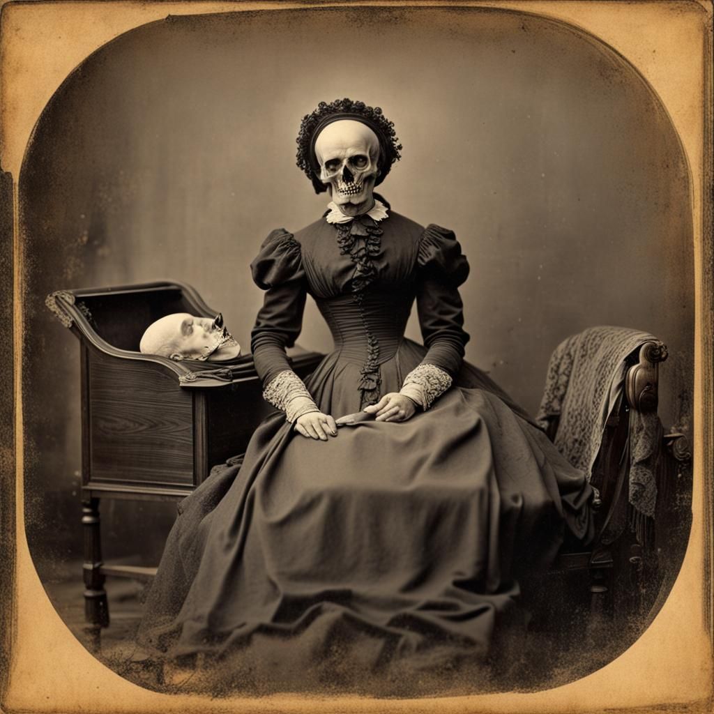 Victorian Death Photography Art