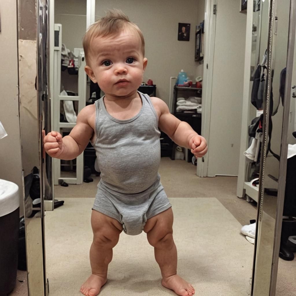 Baby body builder