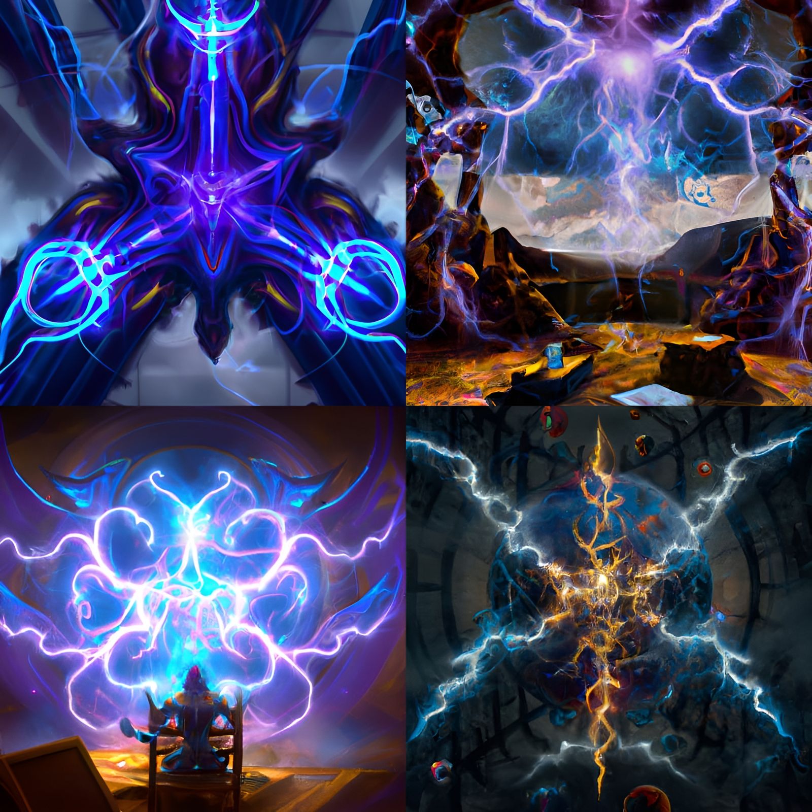 Arcane Energies: A Detailed Matte Painting