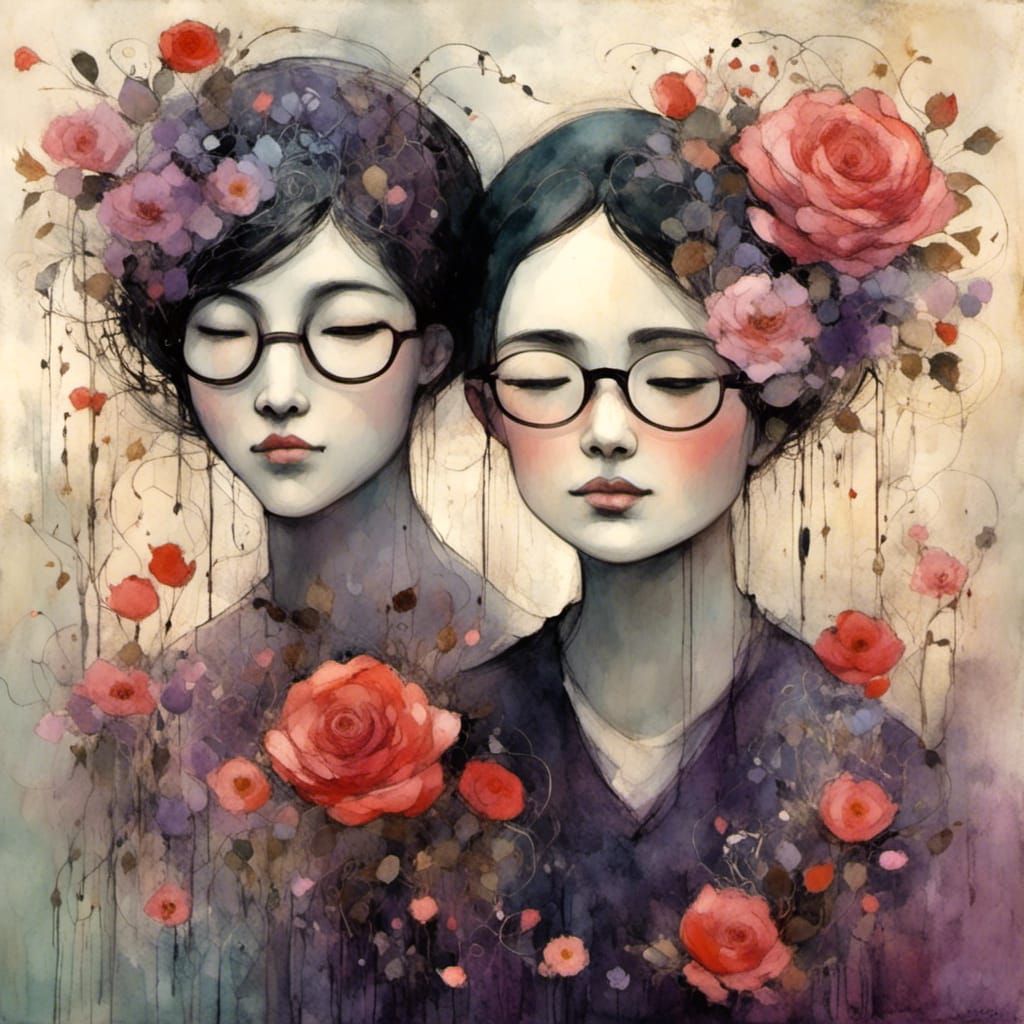 Tender Faces Hint at Love's Sweet Whisper