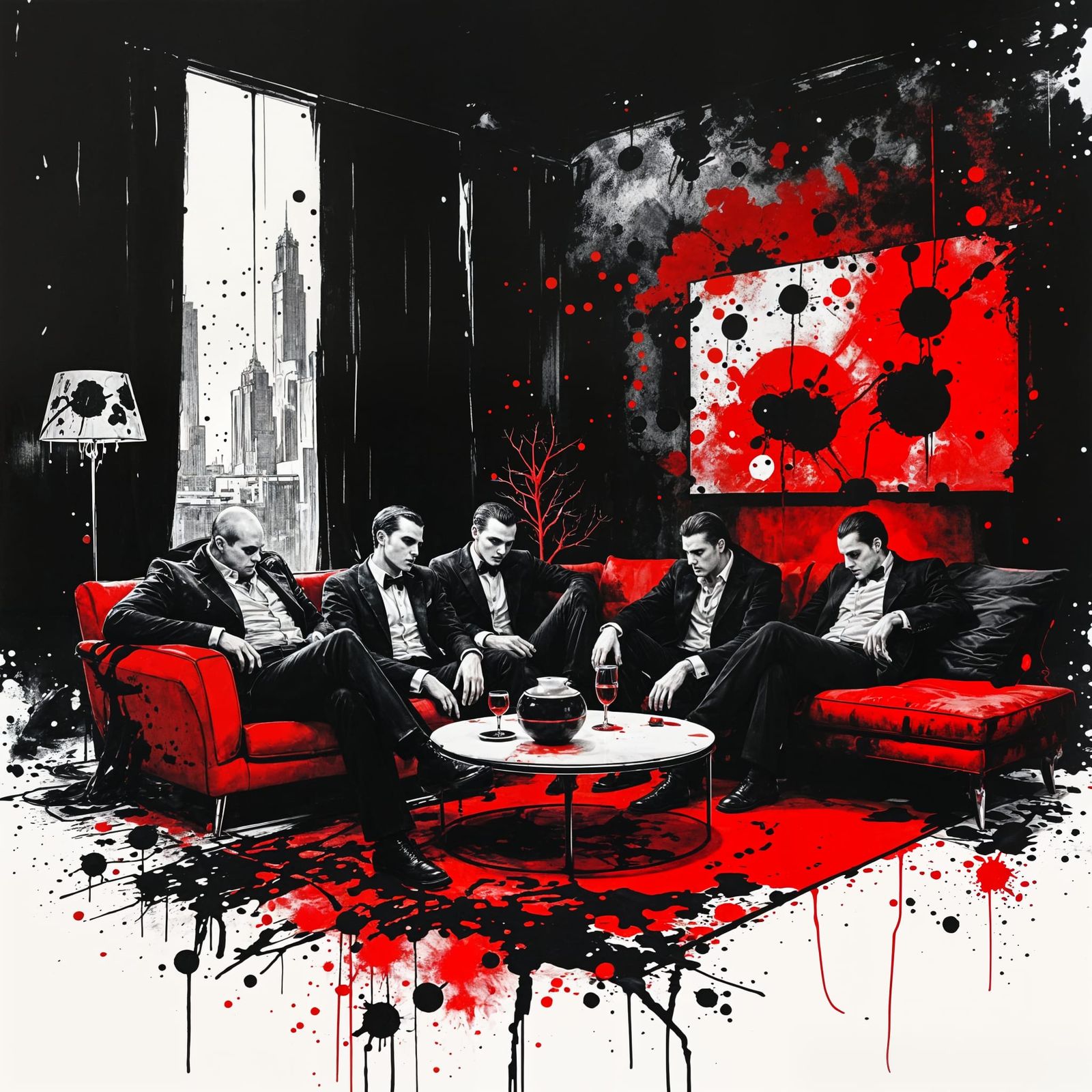 Vampires Unleash in a Dark, Moody Lair