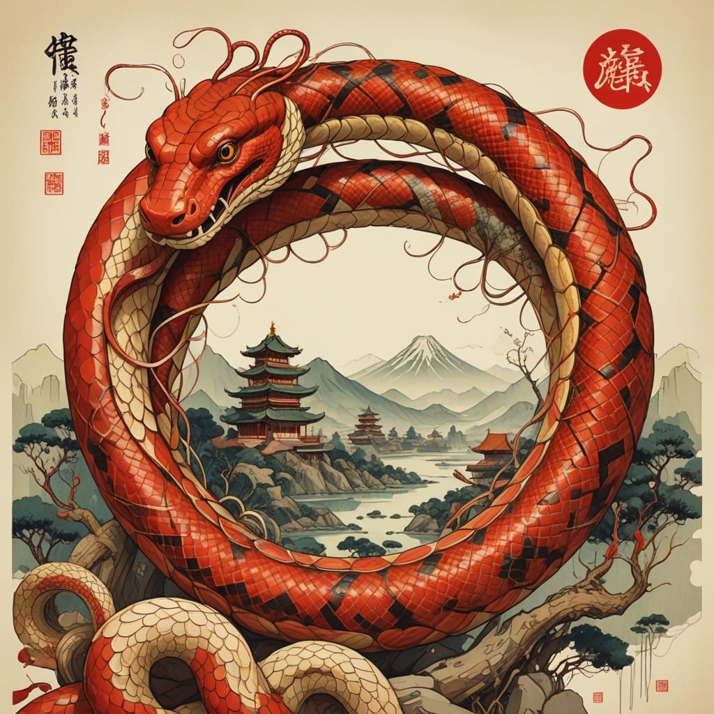 Year of the snake. By Paul Lovering and Mattias Adolfsson an...