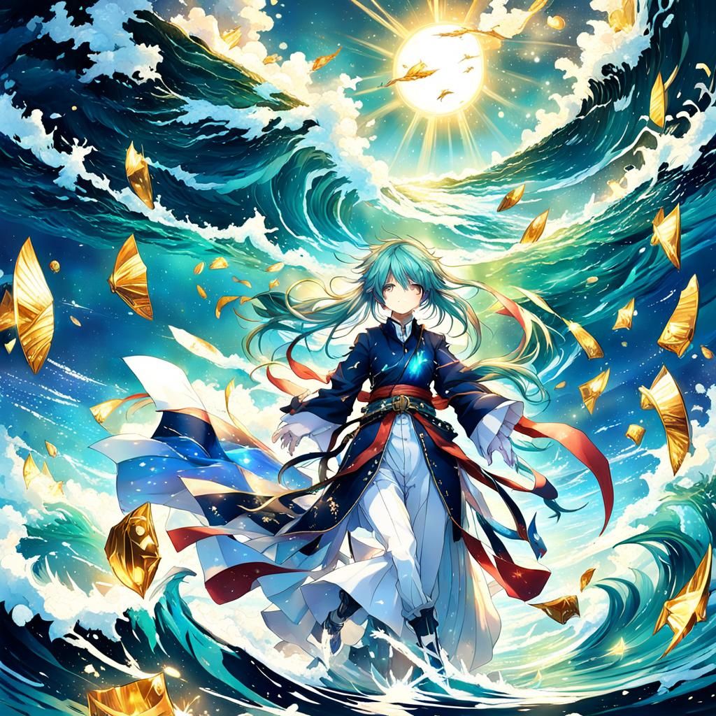 Spectrum Waves: Anime Sea of Dreams