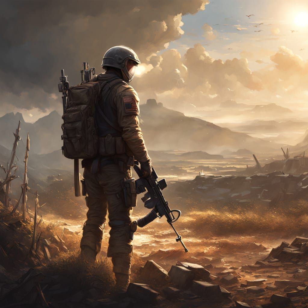 Soldier Finds Hope on a War-Torn Battlefield