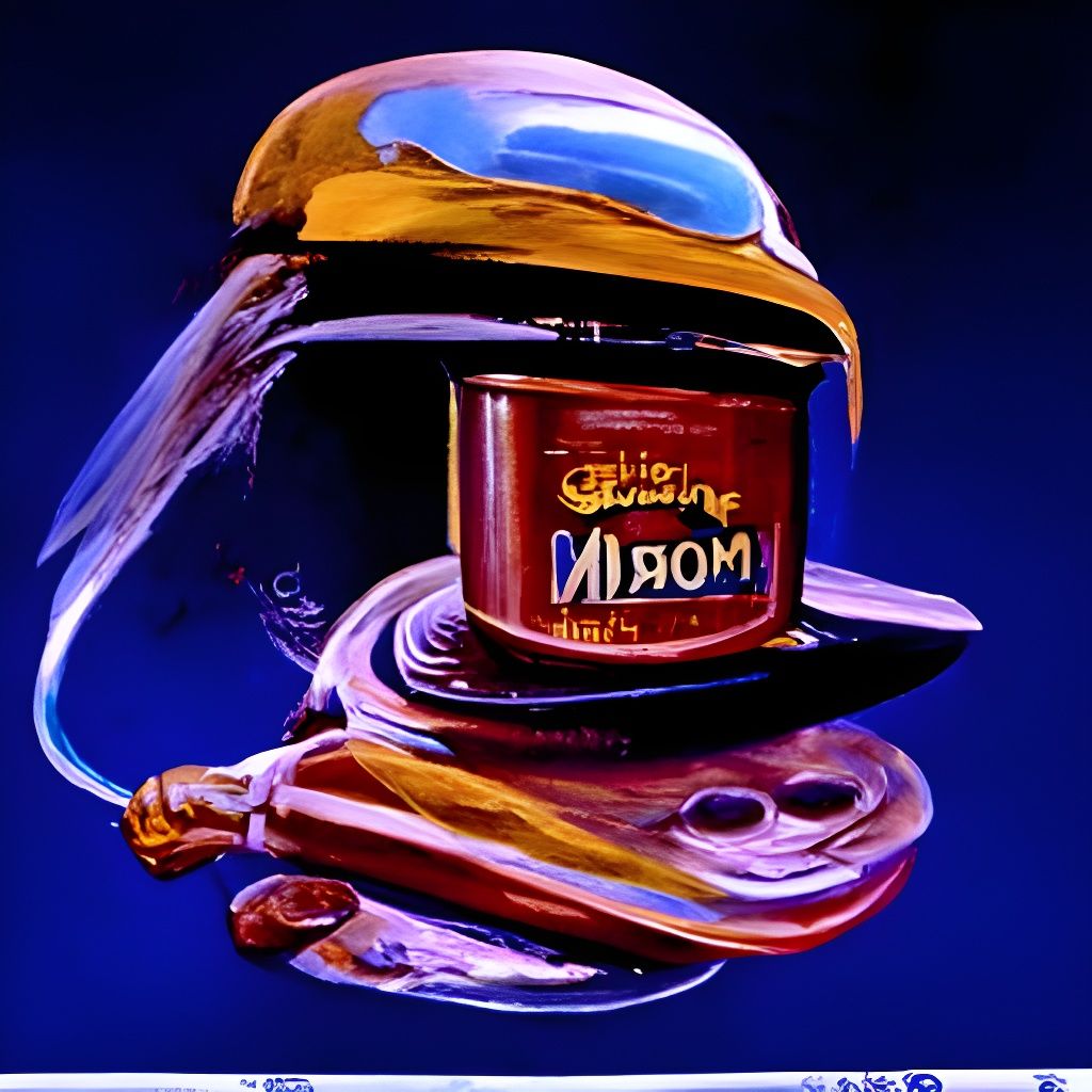 Abstract Concept as Oil Painting in Gurney Style