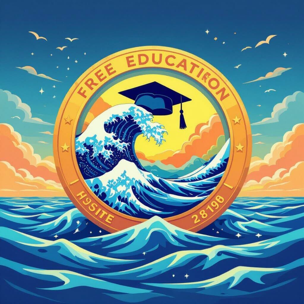 Educoin: Free Education's Everlasting Ocean