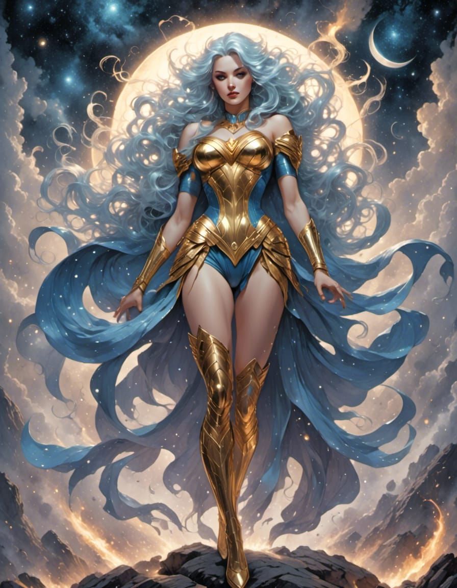 Celestia, Goddess of Stars and Fortune - Lady of the Cosmos