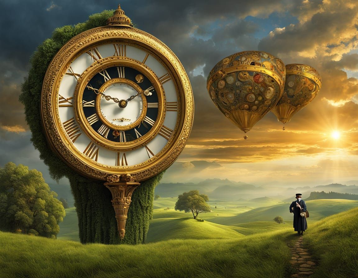 Epic Fantasy Landscape in Matte Painting Style