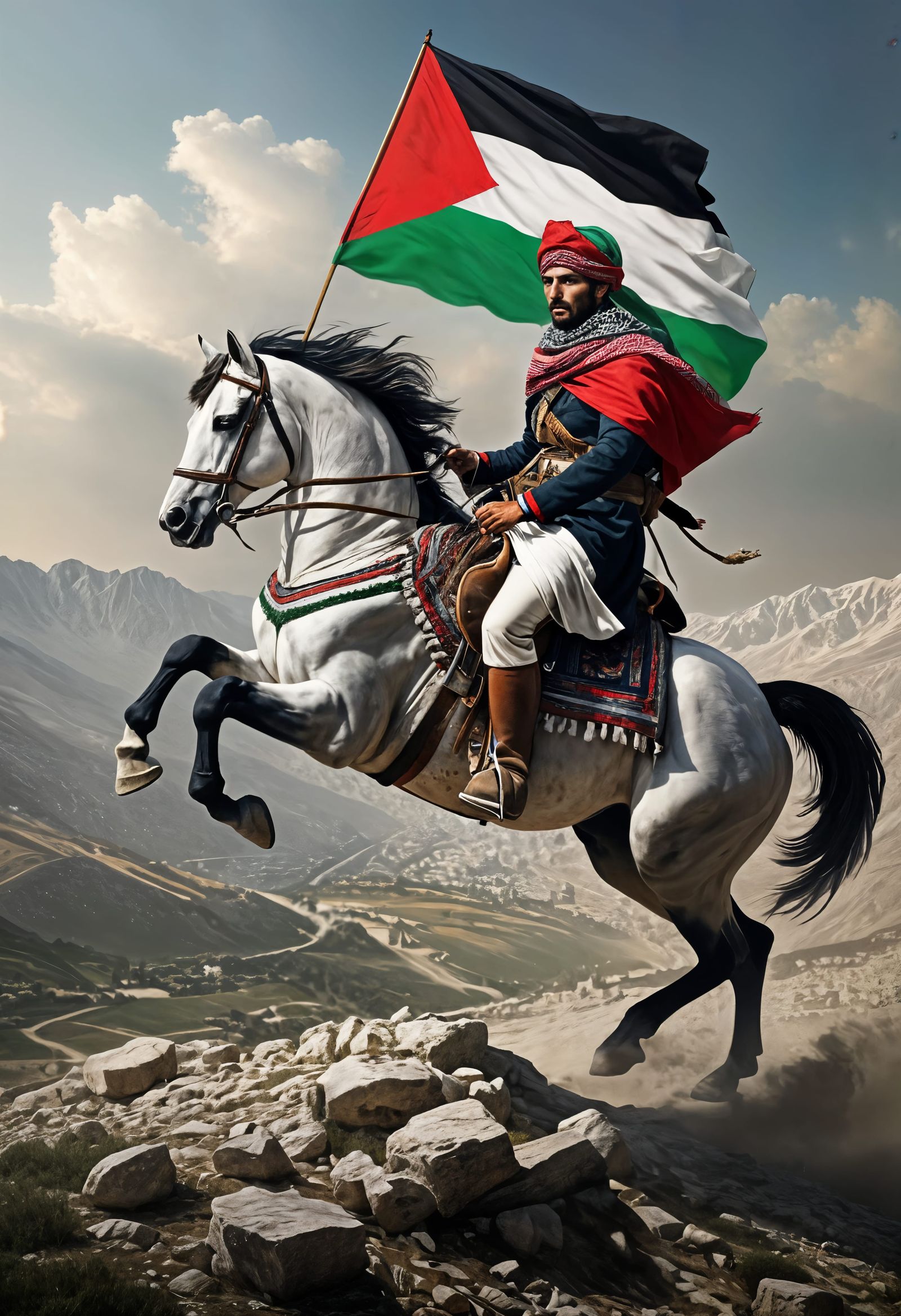 Nabil (Napoleon) crossing the Alps | π΅πΈ (Juggernaut XI - Clarity Upscale 5%)