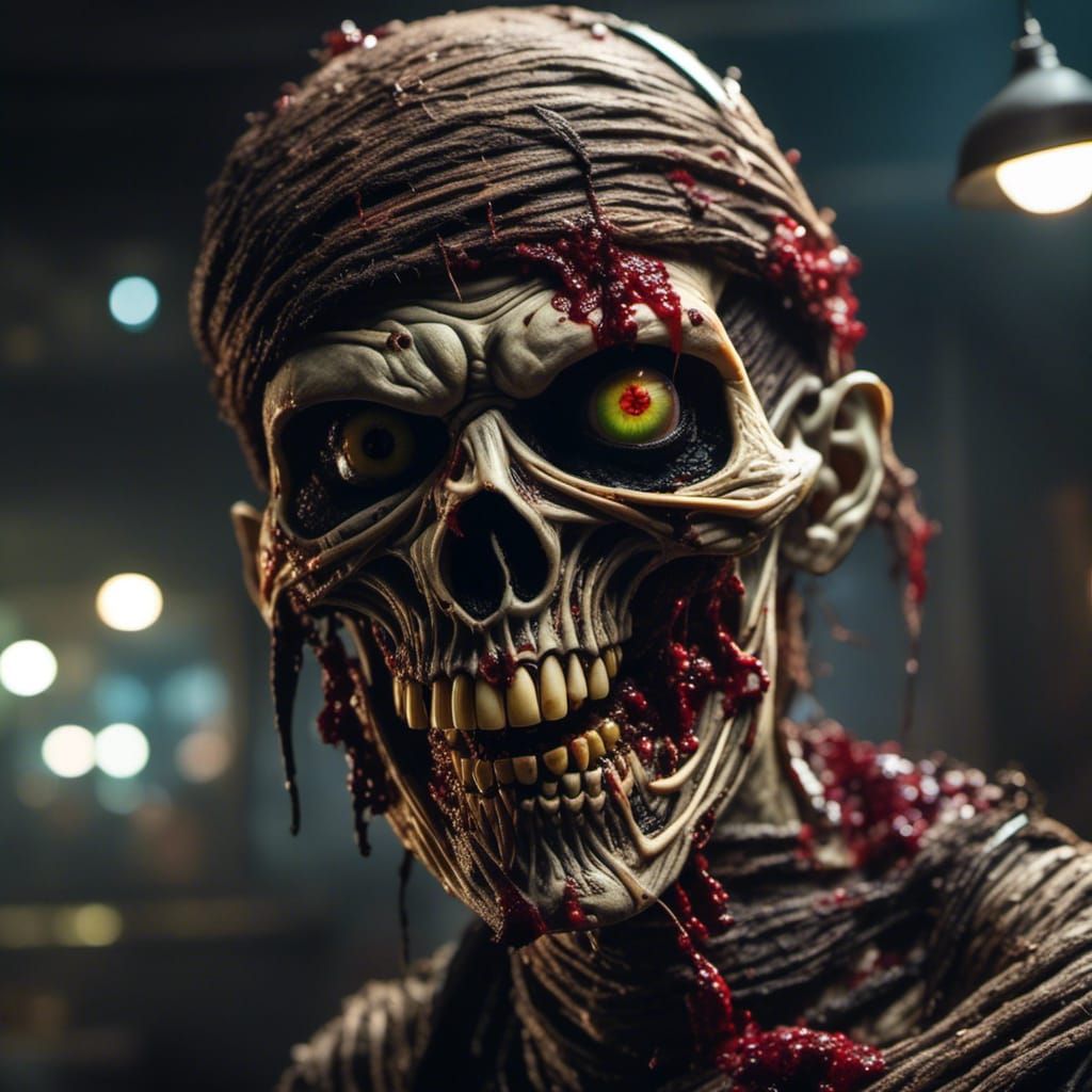 Unwrapped Mummy: A Living Dead Girl