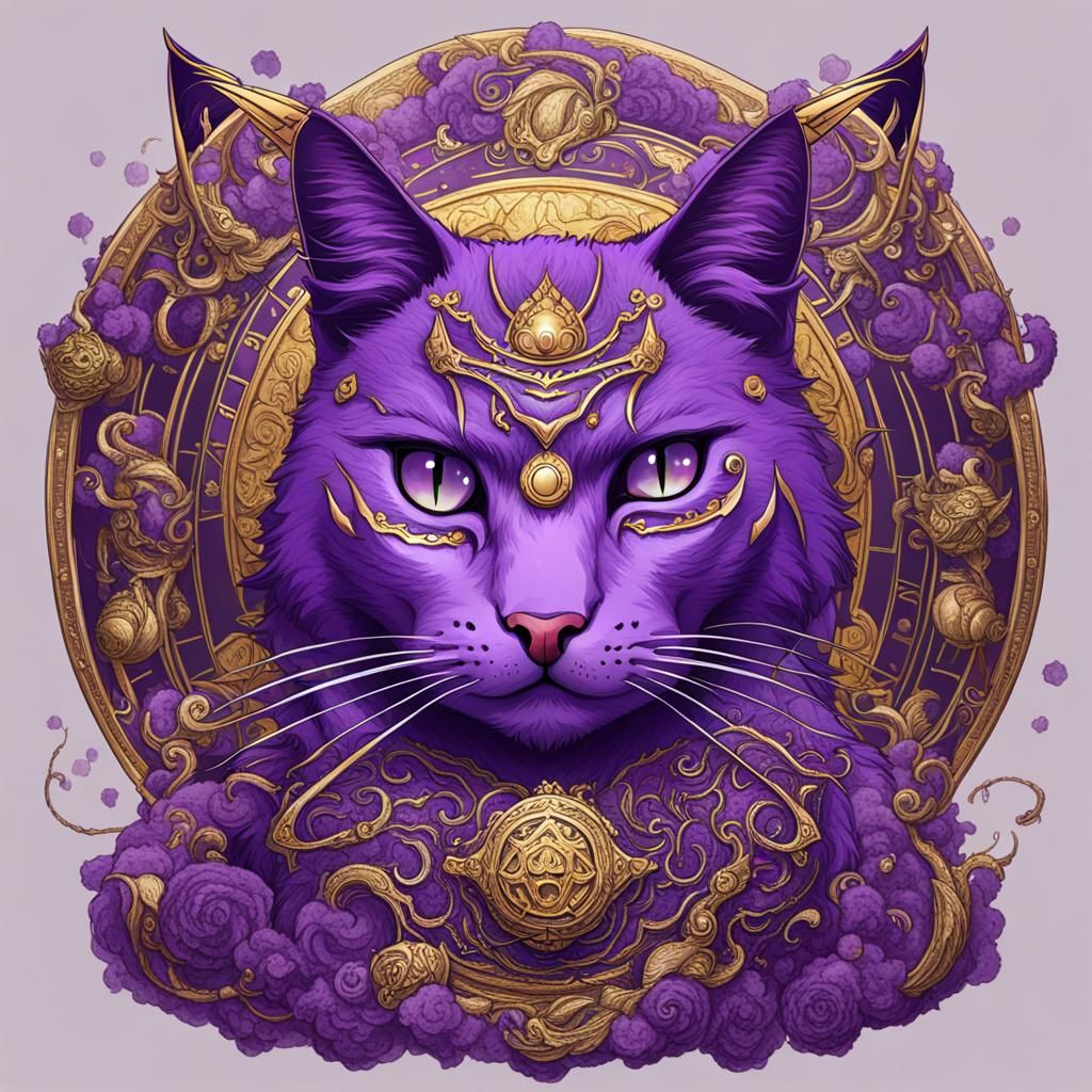 The Purple Cat God