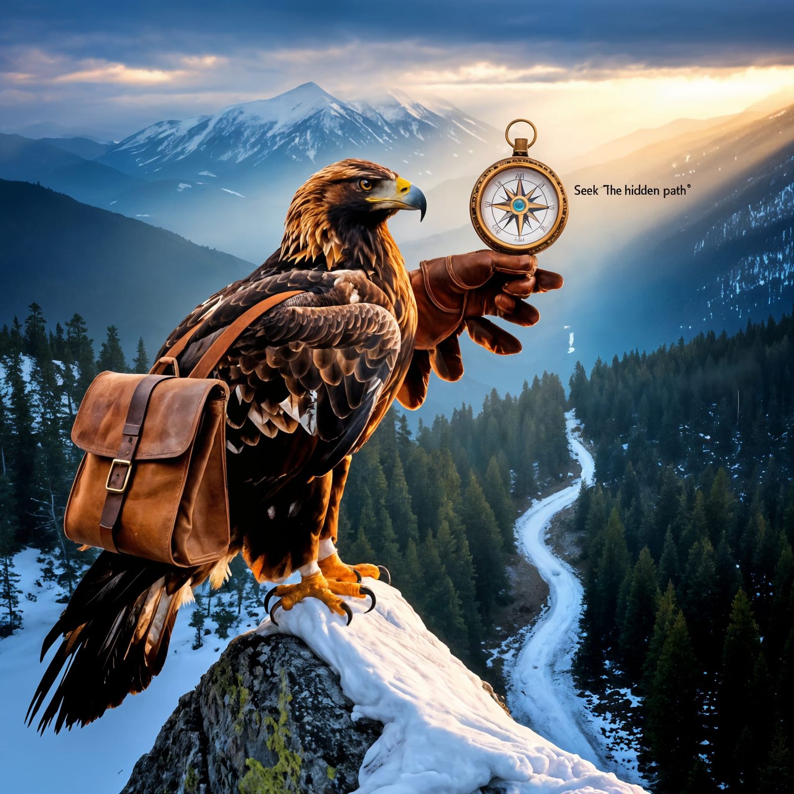 Eagle Adventurer on a Secret Mission