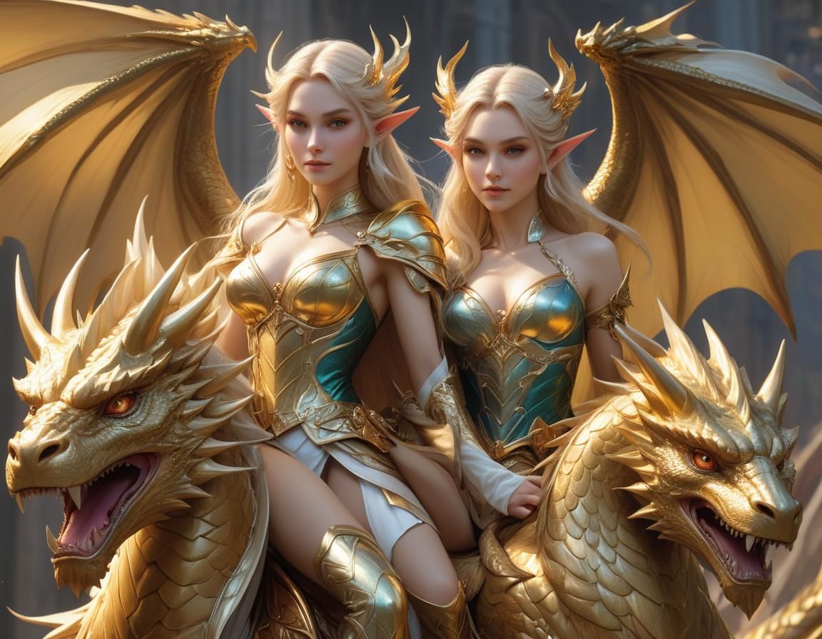 The two elf princesses