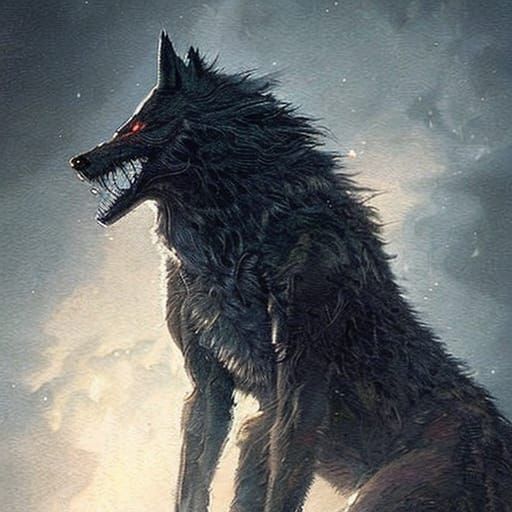 Abstract Image of a Howl