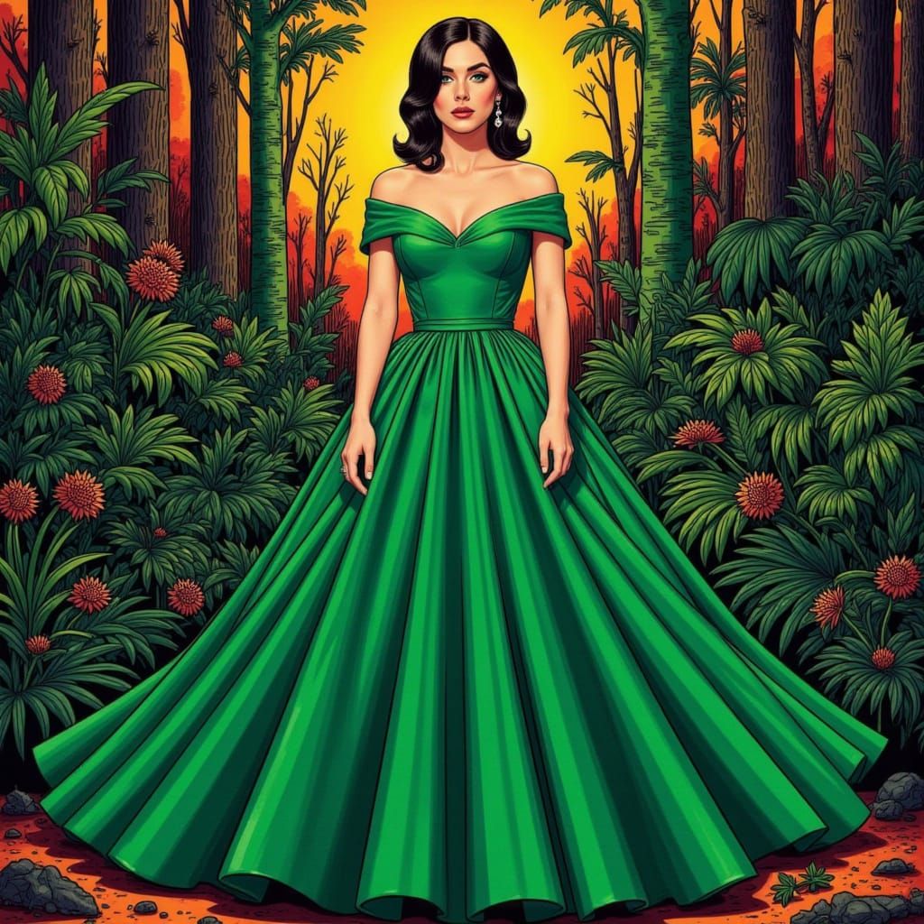 <lora:All about pop:1.0> emerald