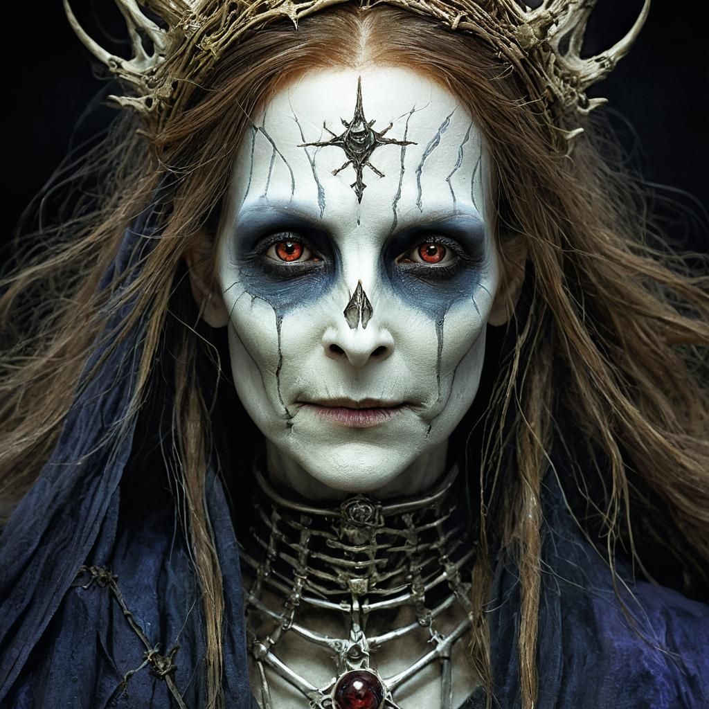 Ethereal Lich Queen: A Digital Art Masterpiece