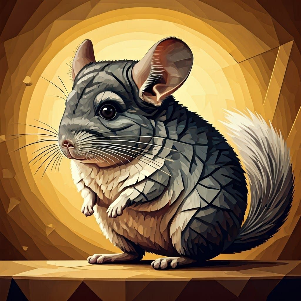 Cubism Chinchilla