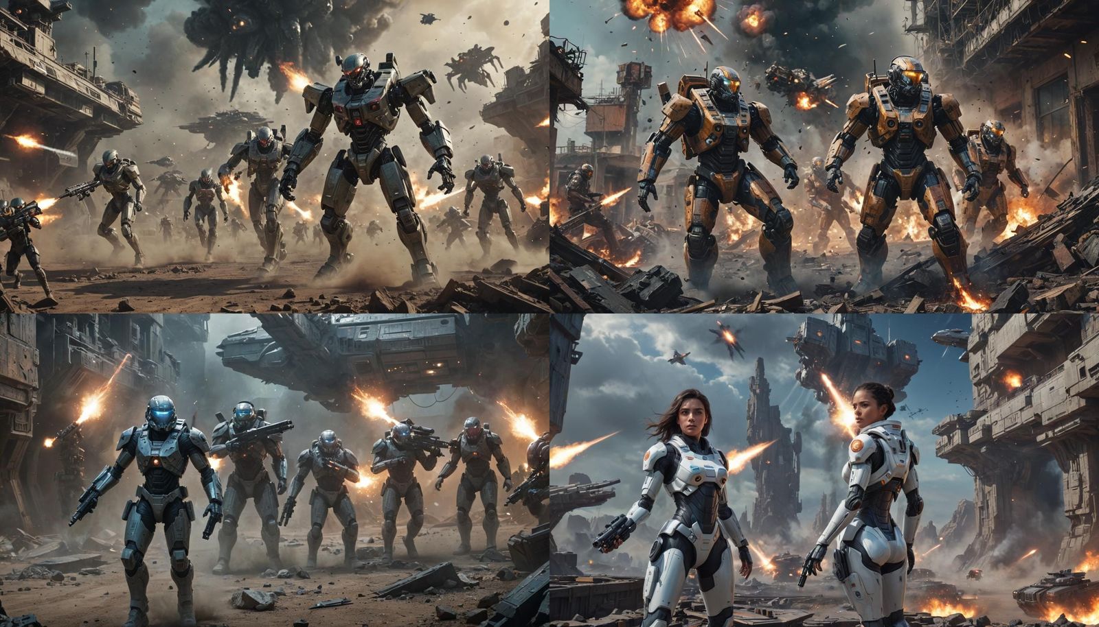 Galactic Council Base Under Siege in Hyper-Realistic Battle